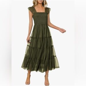 PrettyGarden Ruffle Smocked Tulle dress.